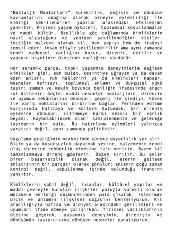 Nostalji Mantarları